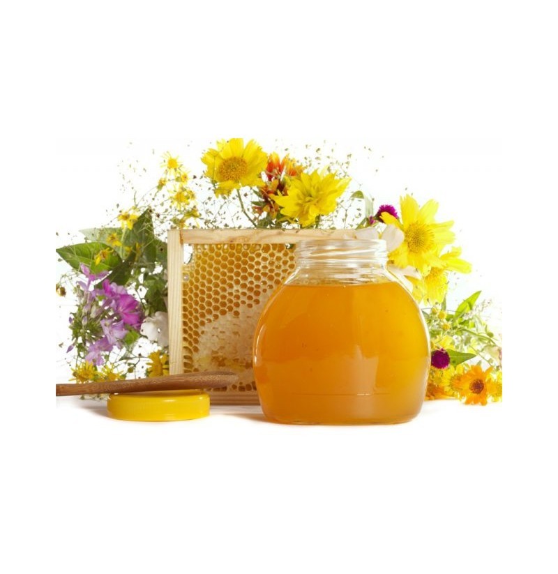 Miel de flores en Tarro de Cristal 100 gr.