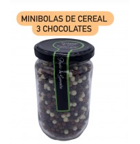 Minibolas de Cereal 3 Chocolates